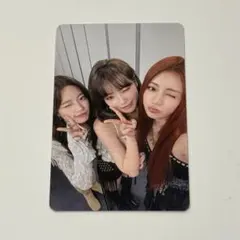 LE SSERAFIM 東京ドーム ユニットトレカ ニット付属