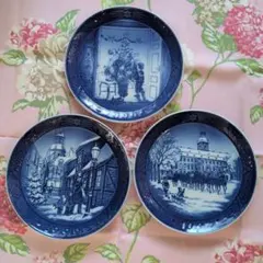 Royal Copenhagen イヤープレート 3枚セットのサムネイル