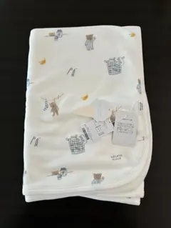 GELATO PIQUE ベア柄 おくるみ ブランケット 新品