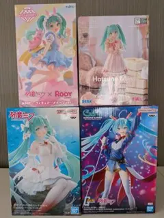 初音ミク　フィギュア　まとめ売り　４点