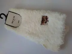 Paul & Joe 手袋【第一関節は手袋外】 猫刺繍 ホワイト