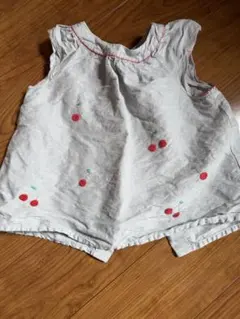 bonpoint 刺繍　ブラウス