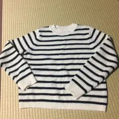 GUボーダーセーター L