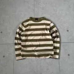 y2k archive TAKEO KIKUCHI ボーダー　ロンTのサムネイル