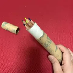 色鉛筆6本セット 動物イラスト付き