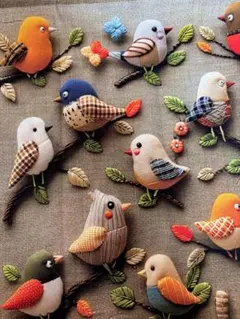 ミナペルホネン ハンドメイド ぬいぐるみ チャーム 鳥 - メルカリ