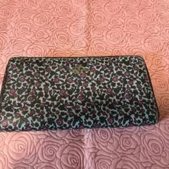 COACH 花柄 ラウンドファスナー 長財布