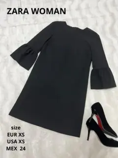 ZARA WOMAN ザラウーマン ワンピース ブラック XS パーティー