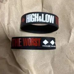 HiGH&LOW THE WORST ゴムブレス　2つセット