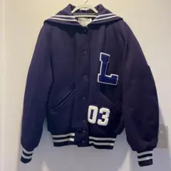 DeLONG スタジャン　メンズ　レディース　ヴィンテージ　古着　アメリカン