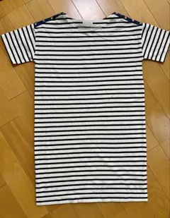 a.v.v standard ボーダー ネイビー　ワンピース 半袖　チュニック