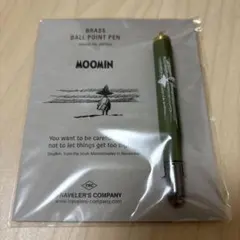 トラベラーズノート　ブラスボールペン　ムーミン　スナフキン