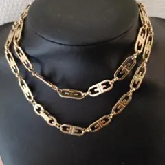 ジバンシー　ゴールド　ネックレス　ヴィンテージ ロング 60cmのサムネイル