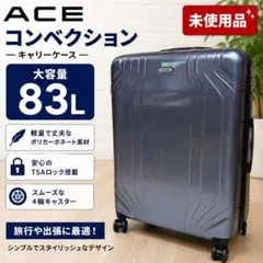 【未使用】ACE エース コンベクション Lサイズ 83L キャリーケースのサムネイル