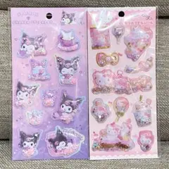 サンリオ クロミ シェイカー ステッカー ハローキティ キラキラカプセルシール