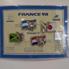FRANCE 98 記念ピンバッジセット - メルカリ
