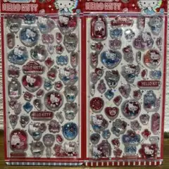 キティー立体シール　3Dシール　ぷっくりシール　うるちゅるシール