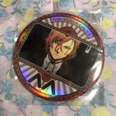 文豪ストレイドッグス ホログラム BIG 缶バッジ 中原中也 限定品