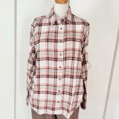 ★USED★UNIQLO 旧モデル　フランネルシャツ