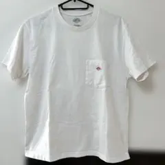 DANTON ダントン ポケットTシャツ ホワイト【M】のサムネイル