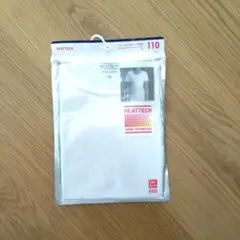 UNIQLO HEATTECH Tシャツ 110サイズ　Uネック　半袖