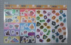 DAISO ワンピースシールシート 4枚