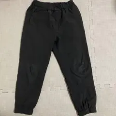 UNIQLO 暖パン ブラック 120cm 膝破れ