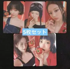 ルセラフィムmakestar 台北サイン会特典トレカ　5枚セット