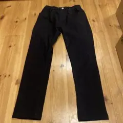 160(170)ズボン パンツ　ストレッチ　黒
