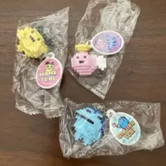 たまごっち ドットフィギュアチャーム まめっち ぎんじろっち　まるてん