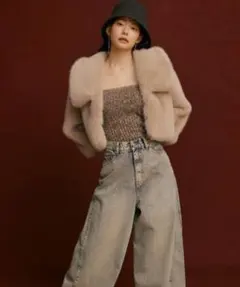 SNIDEL×PUMA】エコファーブルゾン - メルカリ