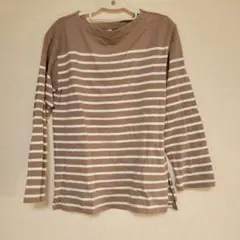 UNIQLO ストライプ 長袖Tシャツ S