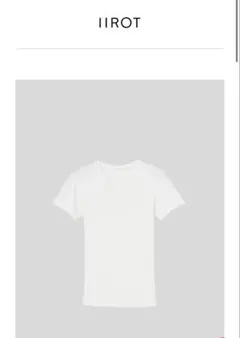 トップス Eyelet Rib Stitch Square-neck T-shirt Eyelet Rib Stitch Square-neck T-shirt - メルカリ