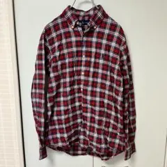 【ラルフローレン】王道チェック柄ボタンダウンシャツ M