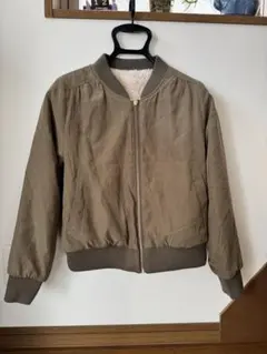 MAJESTIC LEGON オリーブグリーン　リバーシブルジャケット