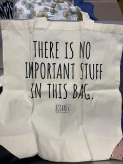 限定‼︎1点ものの非売品‼︎もう手に入らない激レアバッグ♥︎ボタニスト　エコバッグ
