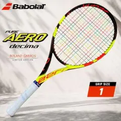 バボラ　ピュアアエロ デシマ　pure aero DECIMA バボラ ピュアアエロ デシマ Babolat PURE AERO DECIMA - メルカリ