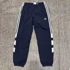 adidas トレフォイル ナイロンパンツ ネイビー Mのサムネイル