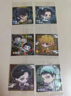 鬼滅の刃　ウエハースシール　善逸　矢琶羽　朱紗丸　珠世　愈史郎　伊之助　アオイ