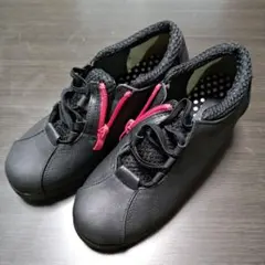 Popolare ブラック スニーカー　Sサイズ