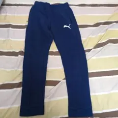 PUMA ネイビー ジャージパンツ XS