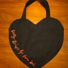 Dolly Girl by Anna Sui ハート型トートバッグ