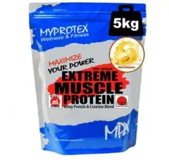 国産プロテイン3kg★ホエイ＆ソイ★クレアチン配合 マイプロテック バナナ味T 国産プロテイン5kg ホエイ＆ソイ☆クレアチン入り マイプロテック