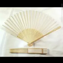 扇子　無地　２本