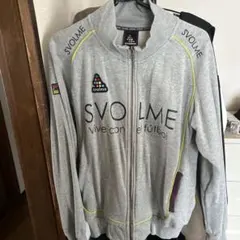 SVOLME グレー ジップアップジャケット