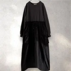 niko and...ニコアンド　レザーライクドロストワンピースのサムネイル