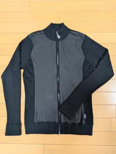 Callaway ブラック ジップアップ セーター M