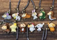 クレヨンしんちゃん 干支 キーホルダー 14個まとめてmr - メルカリ
