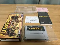 COMBAT! 箱説ハガキ等付属品有り　スーパーファミコン　動作確認