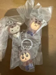 クレヨンしんちゃん ぶりぶりざえもん着ぐるみ めじるしアクセサリー　3種